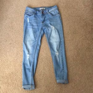 Distressed Skinny Jeans